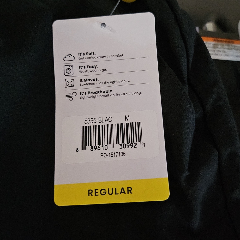Wink Black Scrubs 2 pair ! - Picture 3 of 5